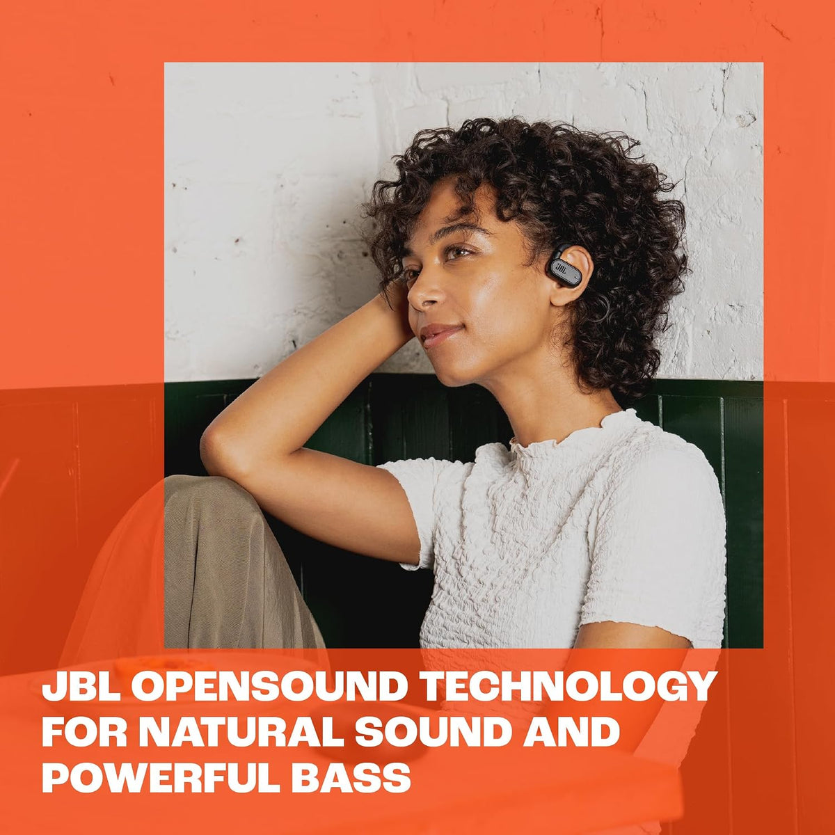 JBL Soundgear Sense Open-Ear Headphones — Black