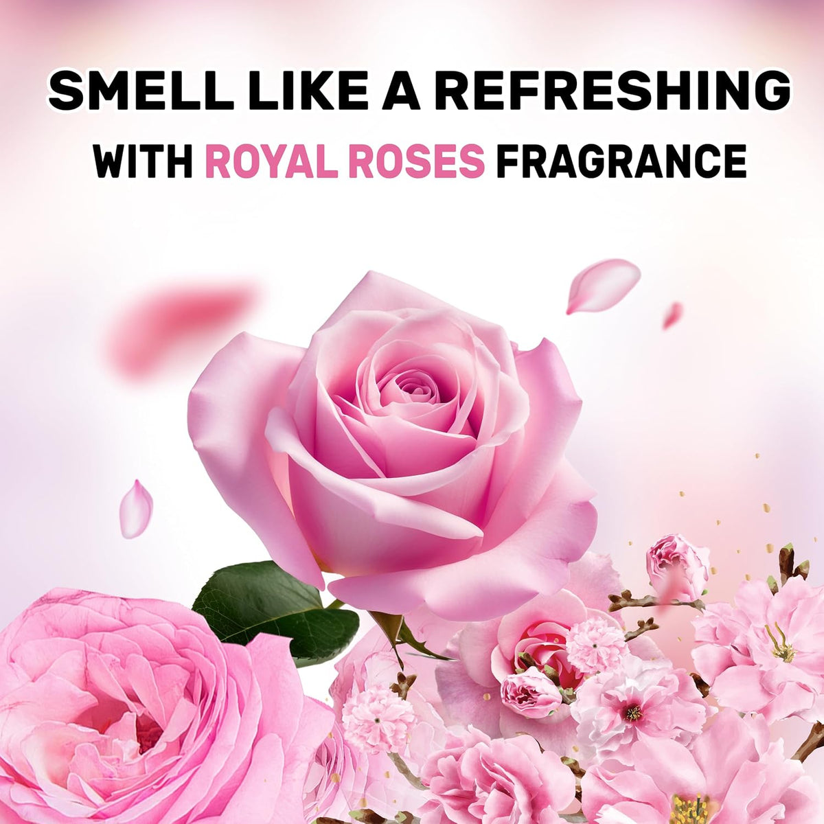 ECOLYTE+ Liquid Laundry Detergent for All Washing Machines, 6 in 1 Deep Clean Technology, Power Gel, Color Care, Perfect Cleanliness & Long-Lasting Freshness - (Royal Roses, 2 Liter) — additional view 3