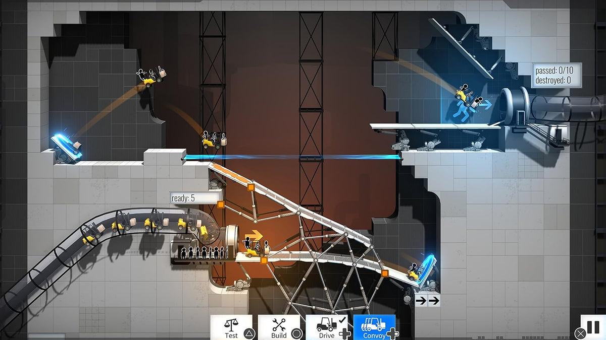 Nighthawk Interactive Bridge Constructor Portal - PlayStation 4 Original Version