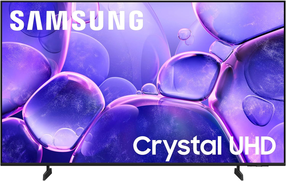 Samsung 55-Inch Class Crystal UHD U8000F 4K Smart TV (2025 Model) Endless Free Content, Crystal Processor 4K, MetalStream Design, Knox Security, Alexa Built-in