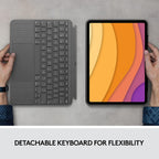 Logitech Combo Touch Keyboard Case for iPad Pro 12.9-inch 5th / 6th Gen — Graphite