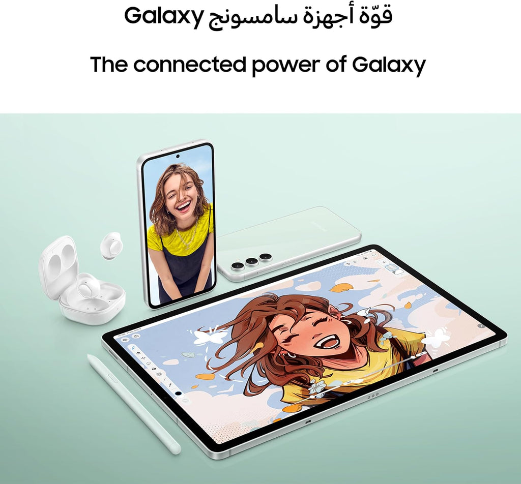 Samsung Galaxy S23 FE 5G, AI Phone, Dual SIM Android Smartphone, 8GB RAM, 128GB Storage, Purple (UAE Version)