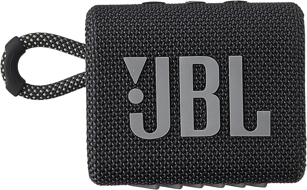 JBL Go 3 Portable Bluetooth Speaker — Black