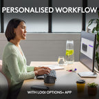 Logitech Wave Keys and Lift Ergonomic Combo — Graphite