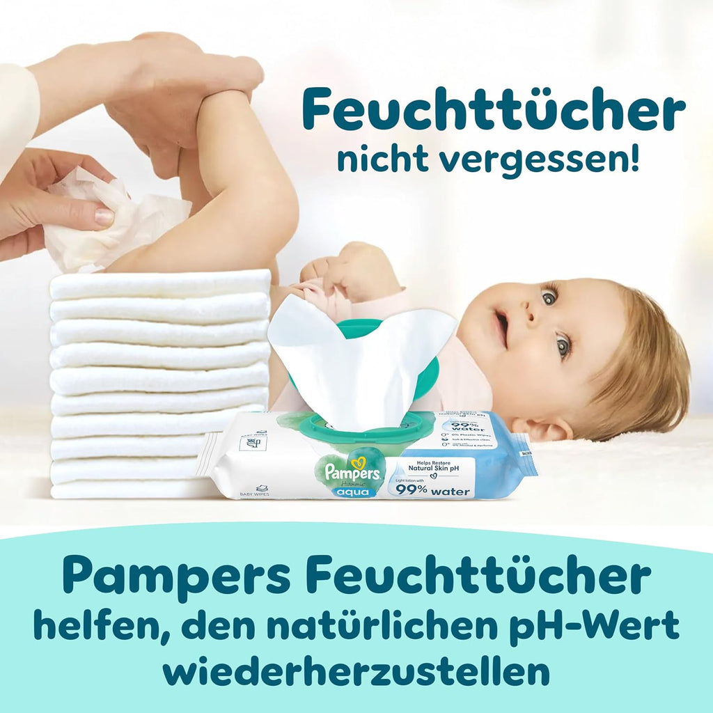 Pampers Premium Protection Size 6, x144 Nappies, 13kg+, Our N°1 for Comfort & Protection for Sensitive Skin
