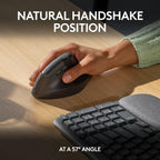 Logitech Wave Keys and Lift Ergonomic Combo — Graphite