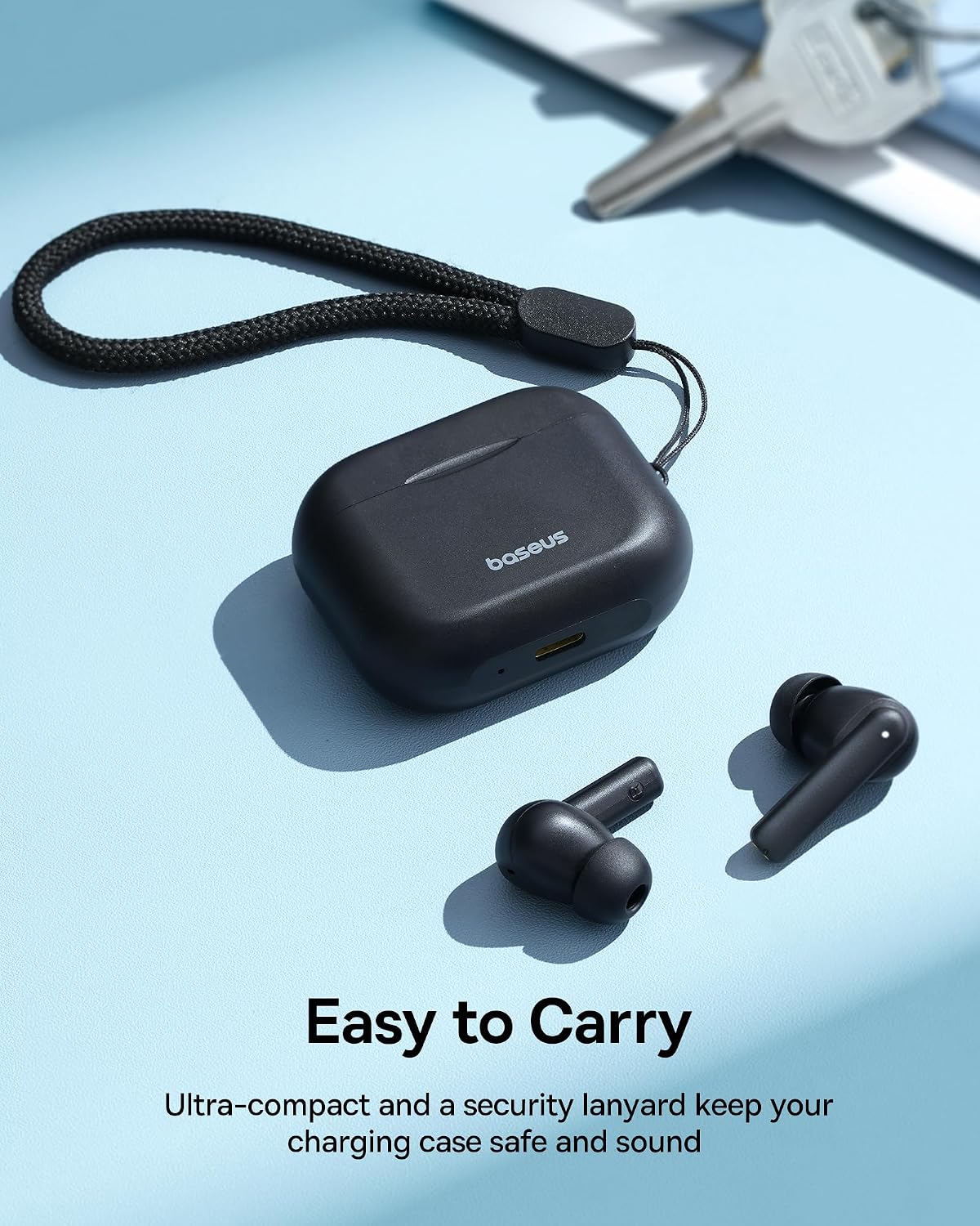 Baseus Bowie E17 Wireless Earbuds — White