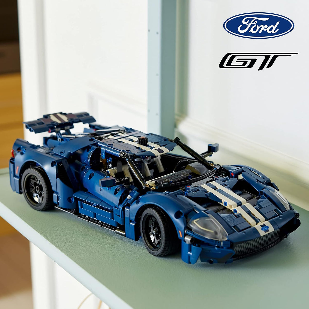 LEGO Technic 2022 Ford GT 42154 Adult Build Car Collector's Set Supercar 1:12 Scale with Authentic Features, Creative Gift Idea — image 3