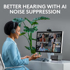 Logitech Zone 950 Wireless Headset — Graphite