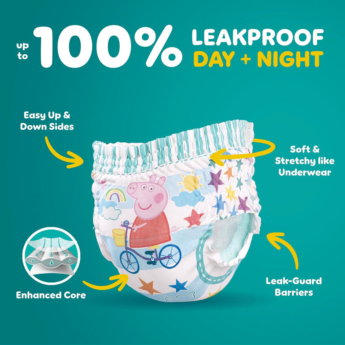 Pampers Training Pants - Easy Ups Girls & Boys - Size 2T-3T, 74 Count, My Little Pony Potty Underwear (Packaging May Vary)