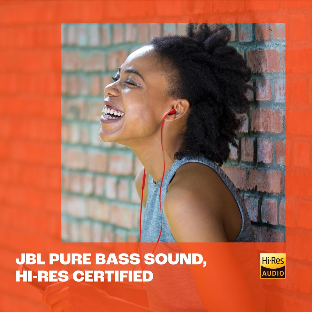 JBL Tune 310C USB-C Wired In-Ear Headphones — Black