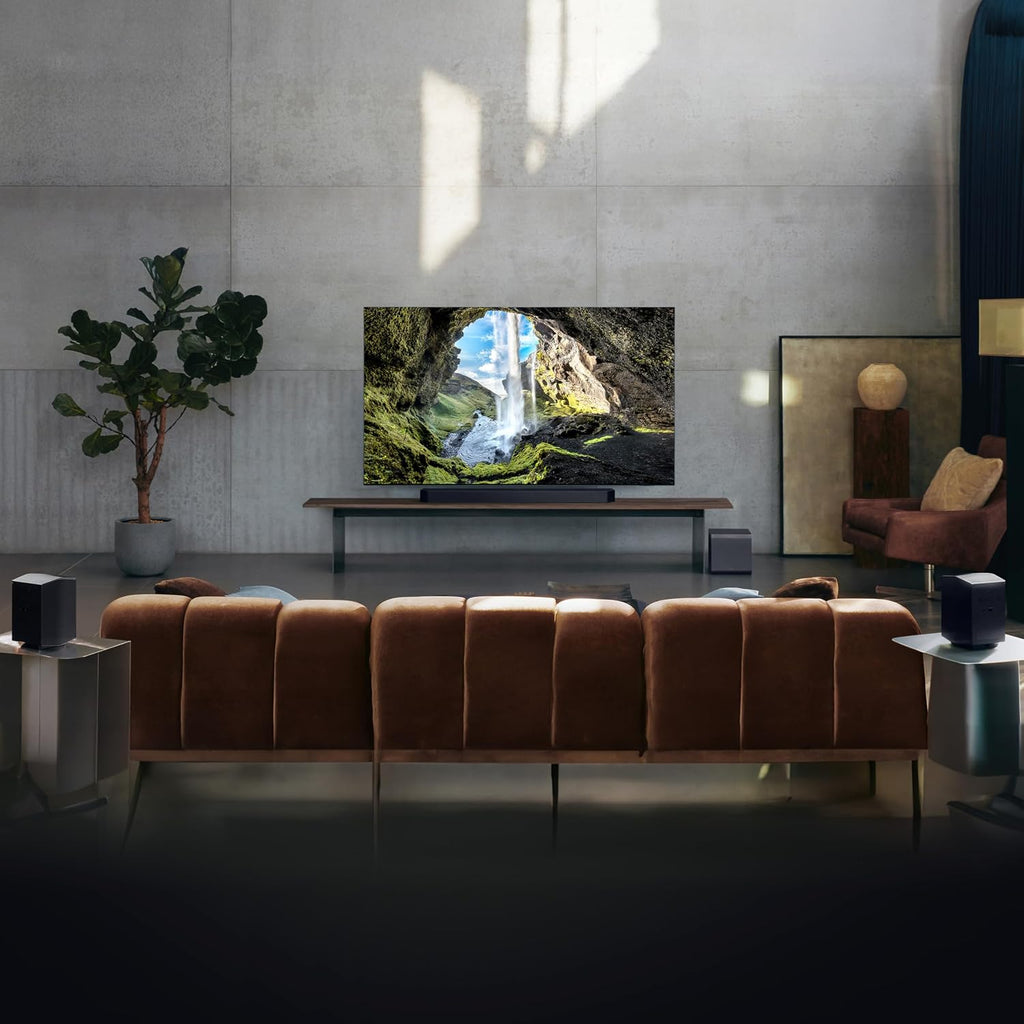 Samsung Q-series Soundbar, Q990F, 11.1.4 ch, Subwoofer & Rear Speaker, True 11.1.4ch Full Surround, Wireless Dolby Atmos, Q-Symphony, SpaceFit Sound Pro, HW-Q990F/ZN (2025 - UAE Version)