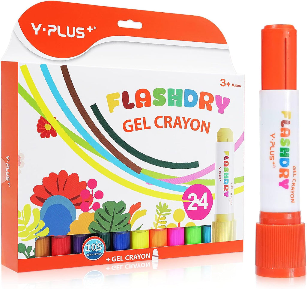 YPLUS FlashDry Paint Sticks — 24 Colours