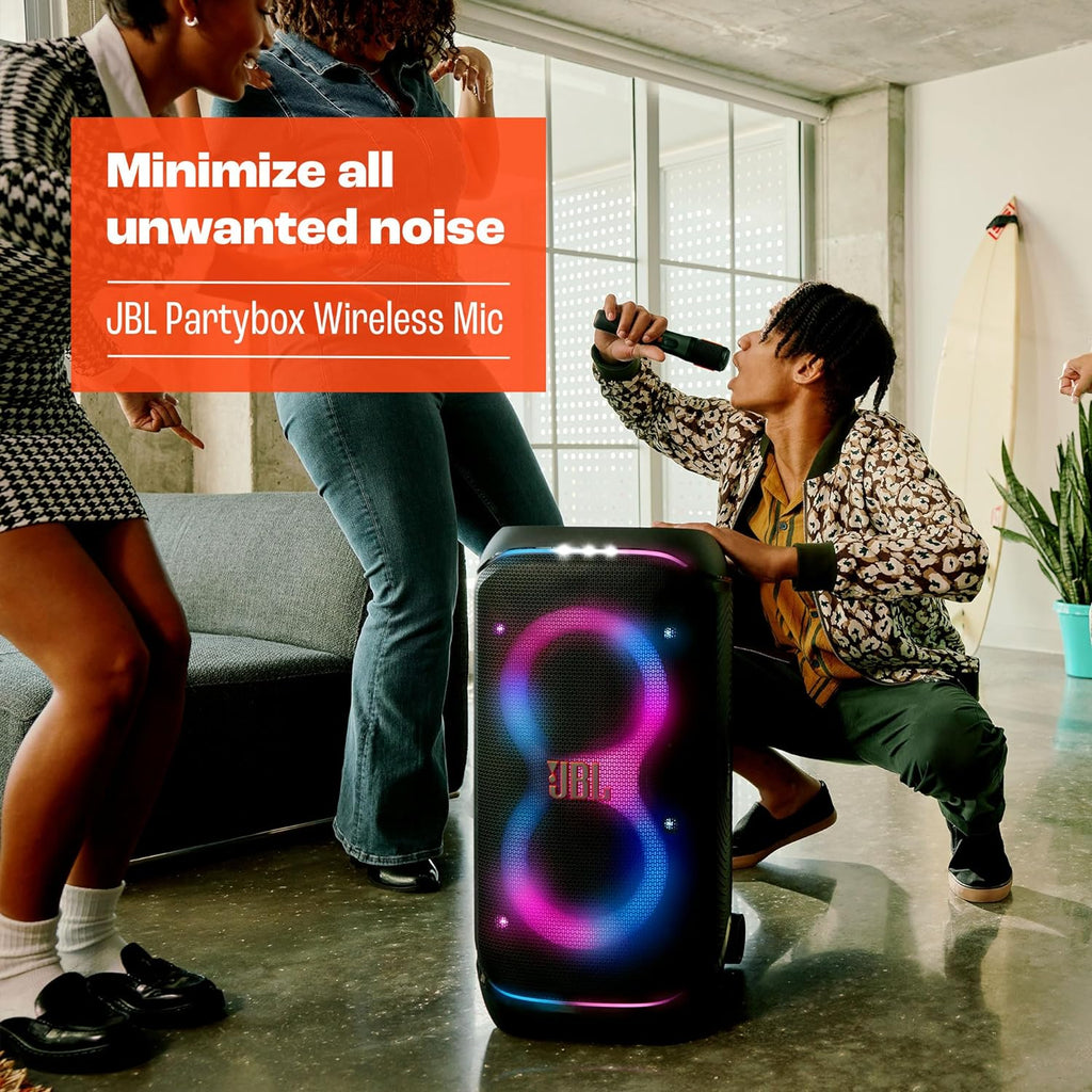 JBL PartyBox Rechargeable Wireless Microphones — Pair — Black