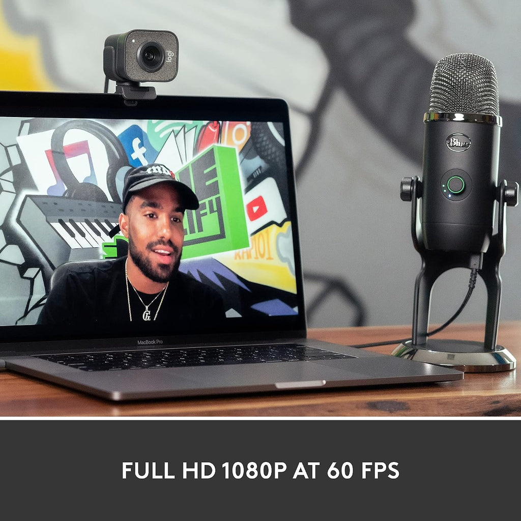 Logitech StreamCam Webcam — Graphite