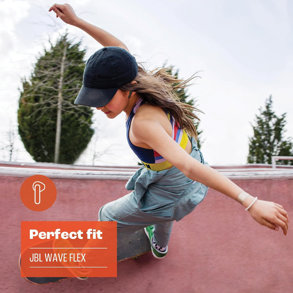 JBL Wave Flex True Wireless Earbuds — Black