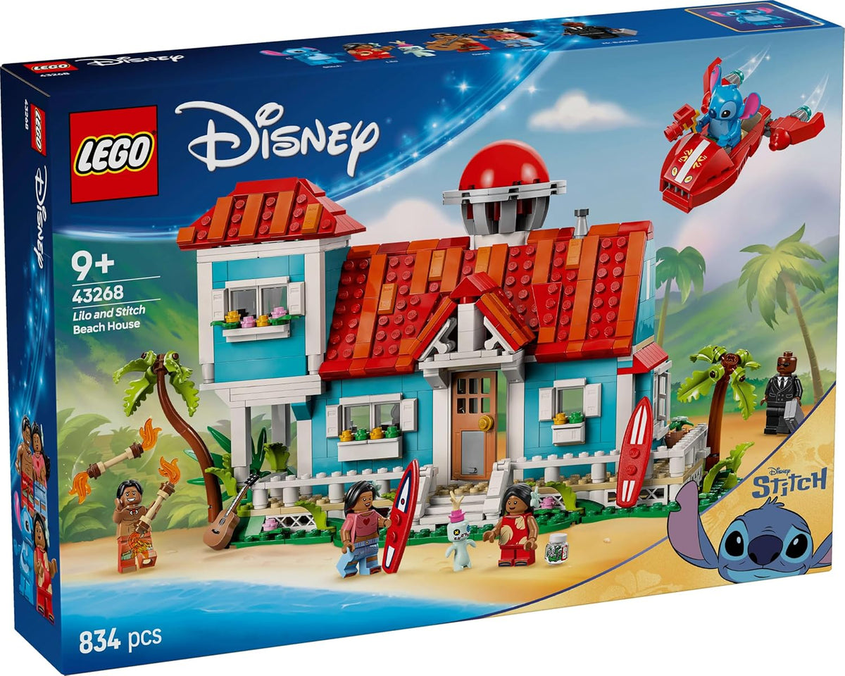 LEGO Disney Lilo and Stitch Beach House 43268