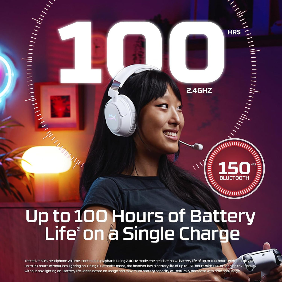 HyperX Cloud Flight 2 — White — product image 2