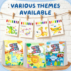 YPLUS Paint with Water Activity Books — Animals