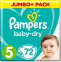 Procter & Gamble Pampers Size 5 Baby-Dry Nappies