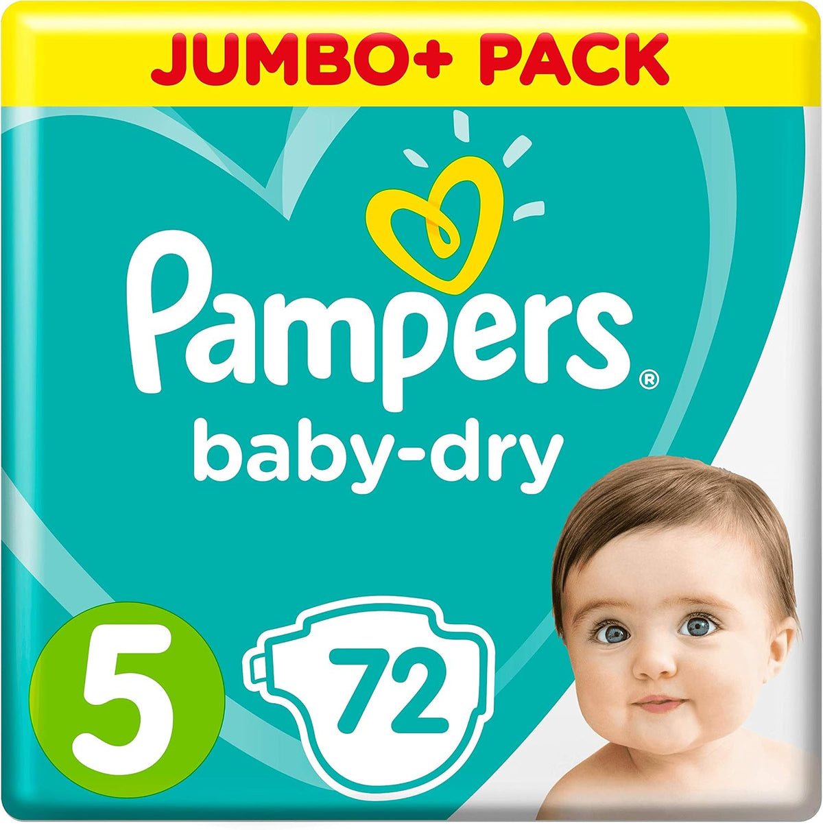 Procter & Gamble Pampers Size 5 Baby-Dry Nappies