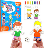 YPLUS Paint with Water Activity Books — profession