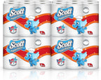 Scott Multi Purpose Kitchen Tissue Paper Towel, 2 PLY, 60 Sheets x 24 Rolls — front product image