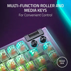 Razer BlackWidow V4 75% Mechanical Gaming Keyboard — Phantom White Edition — product image 6
