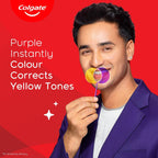 Colgate Visible White Purple Toothpaste for Teeth Whitening, Teeth Whitening Colgate Toothpaste with Fluoride, Tooth Paste Helps Remove Surface Stains, Whitens Yellow Teeth, Enamel-Safe for Daily Use — additional product view 8