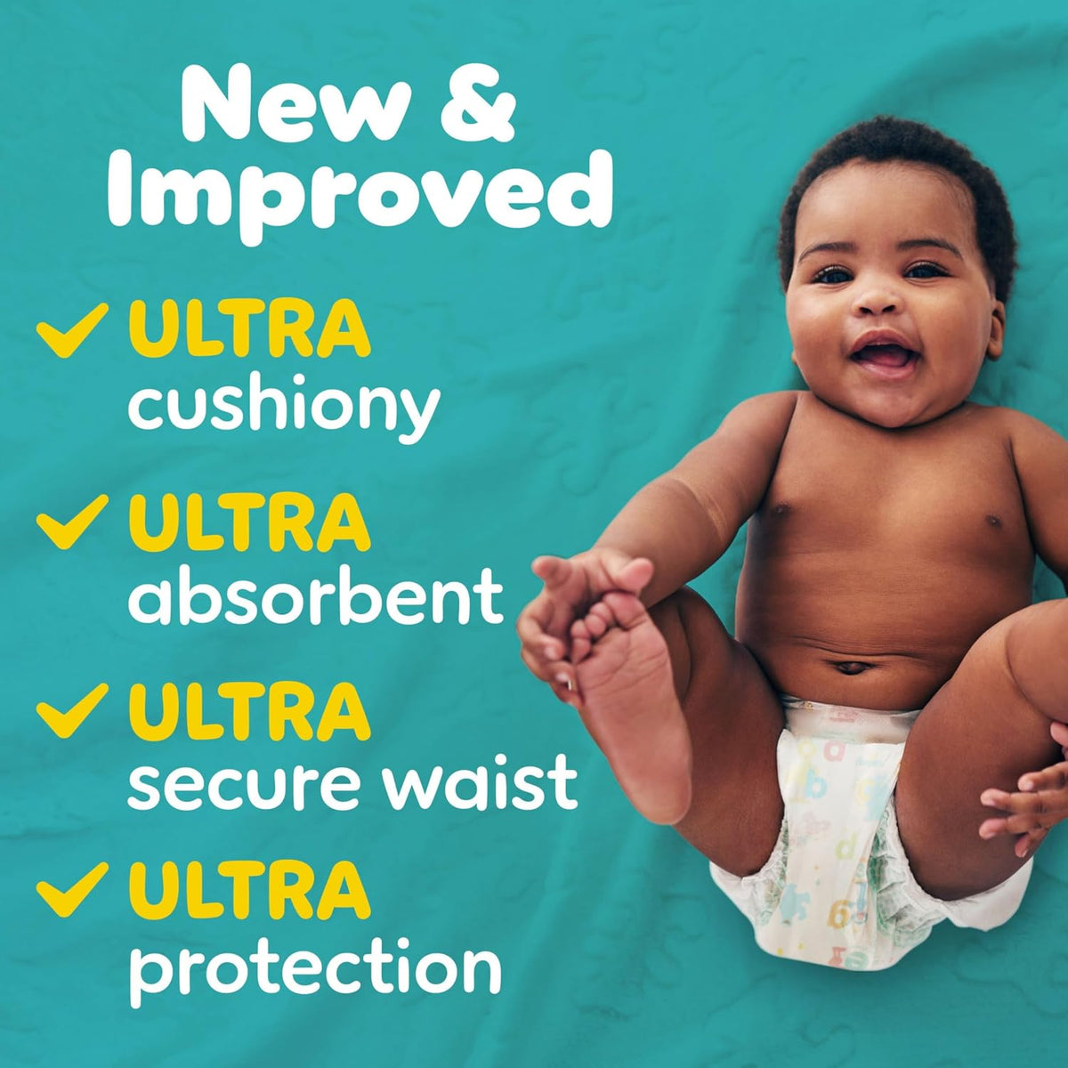 Pampers Diapers - Baby Dry - Size 7, 54 Count, Absorbent Disposable Infant Diaper