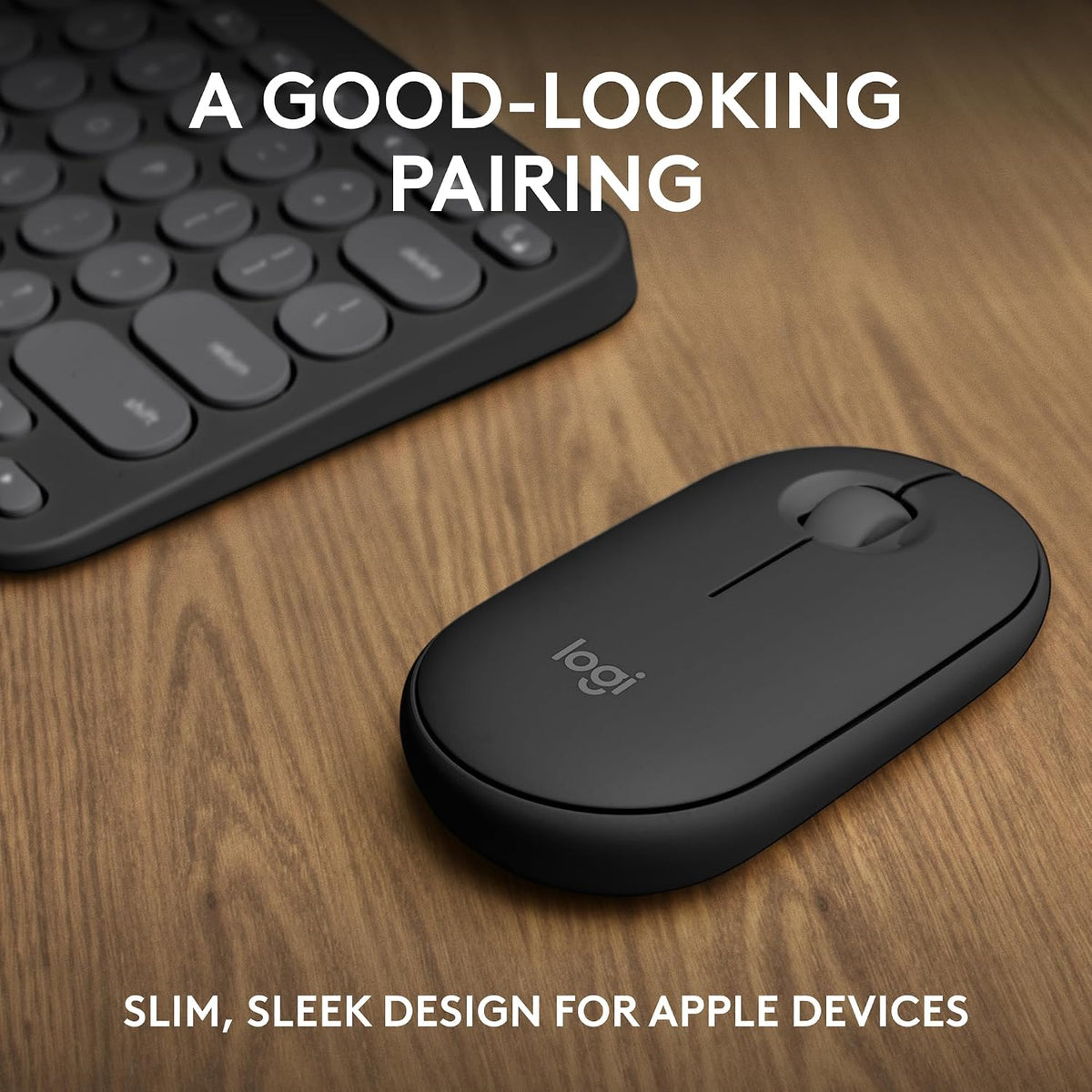 Logitech Pebble 2 Keyboard and Mouse Combo for Mac — Graphite