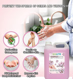 ECOLYTE+ Disinfectant Ecolyte Premium Hand Wash Liquid Refill - 5 Liter - Spring Blossom - Effective Germ Protection — additional view 7