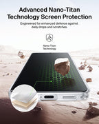 Belkin ScreenForce Titan Protective Bundle for Samsung Galaxy S26+ with Scratch Resistant Screen Protector, Shockproof Phone Case and Anti-Reflective Camera Lens Protector - 4M Drop Protection