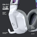 Logitech G733 Wireless Gaming Headset — White