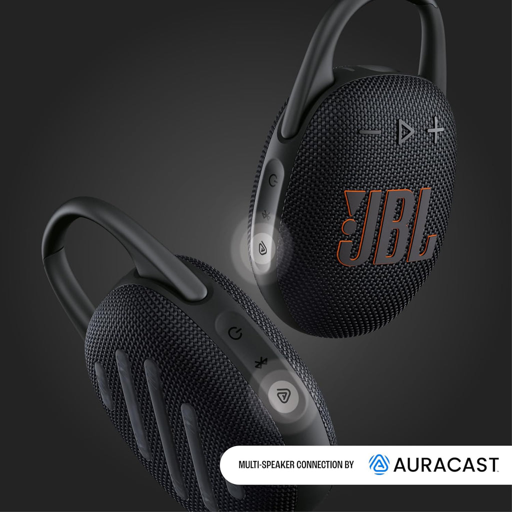 JBL Clip 5 Portable Bluetooth Speaker — Pink