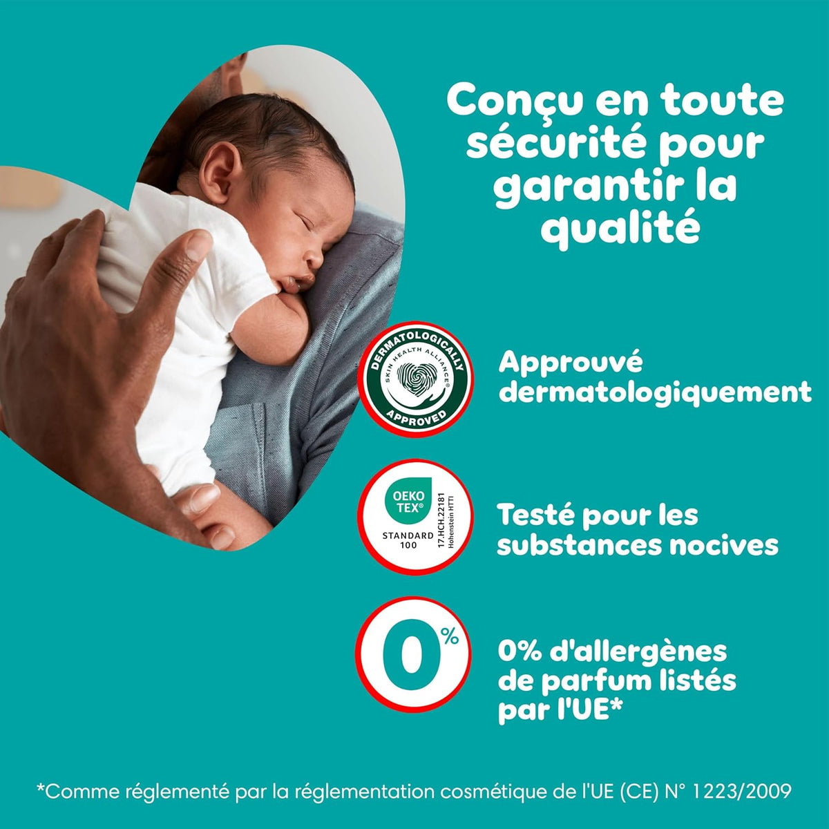 Pampers Nappies Pants Size 7 (17 kg+) Baby-Dry, Extra Large with Stop and Protection Pocket, Monthly Box, 126 Nappies