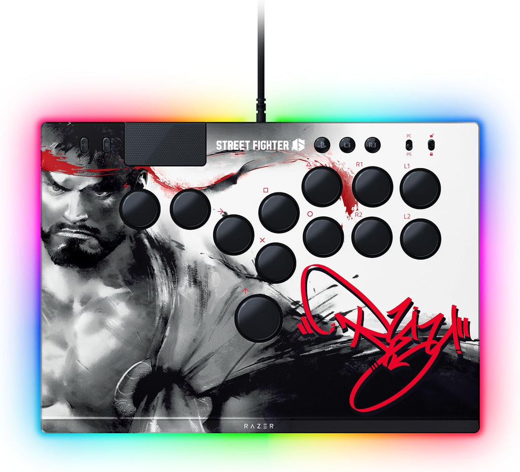 Razer Kitsune All-Button Optical Arcade Controller for PS5 and PC — main product image