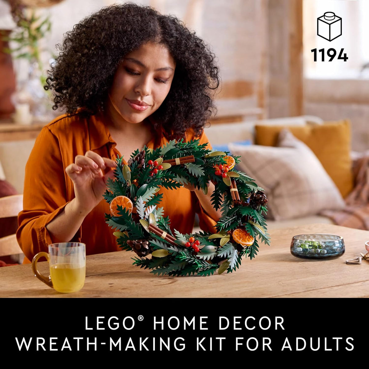 LEGO Botanicals Christmas Wreath 10340 — image 3