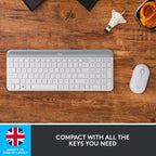 Logitech MK470 Keyboard and Mouse Combo — White