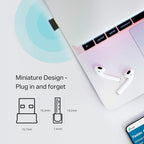 TP-Link AC600 Nano Wi-Fi Bluetooth 4.2 USB Adapter, Dual Band Wireless, Supports Windows 11/10/8.1/8/7 for Wi-Fi, Windows 11/10/8.1/7 for Bluetooth, WPA3 Security, Plug and Play (Archer T2UB Nano)
