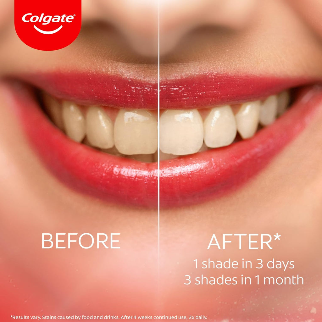 Colgate Toothpaste Optic White Oxygen, Teeth Whitening Toothpaste, Whiter Teeth in Just 3 Days, 2x50 ml, 2 pack — additional product view 8