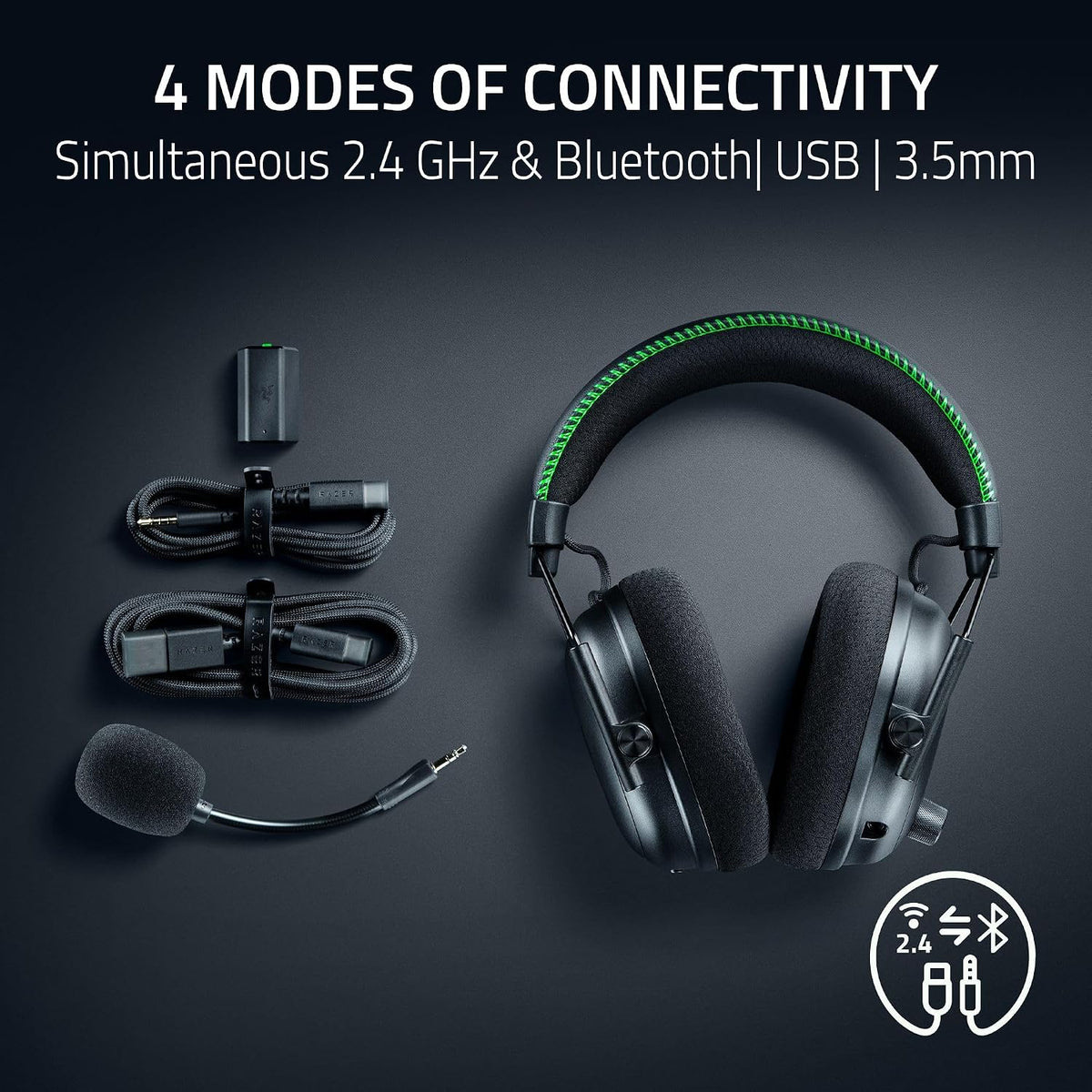 Razer BlackShark V3 Pro Wireless ANC Esports Headset for Xbox — 2XKO Edition — product image 7