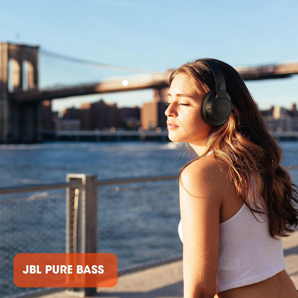 JBL Tune 760NC Wireless Noise Cancelling Headphones — Blue