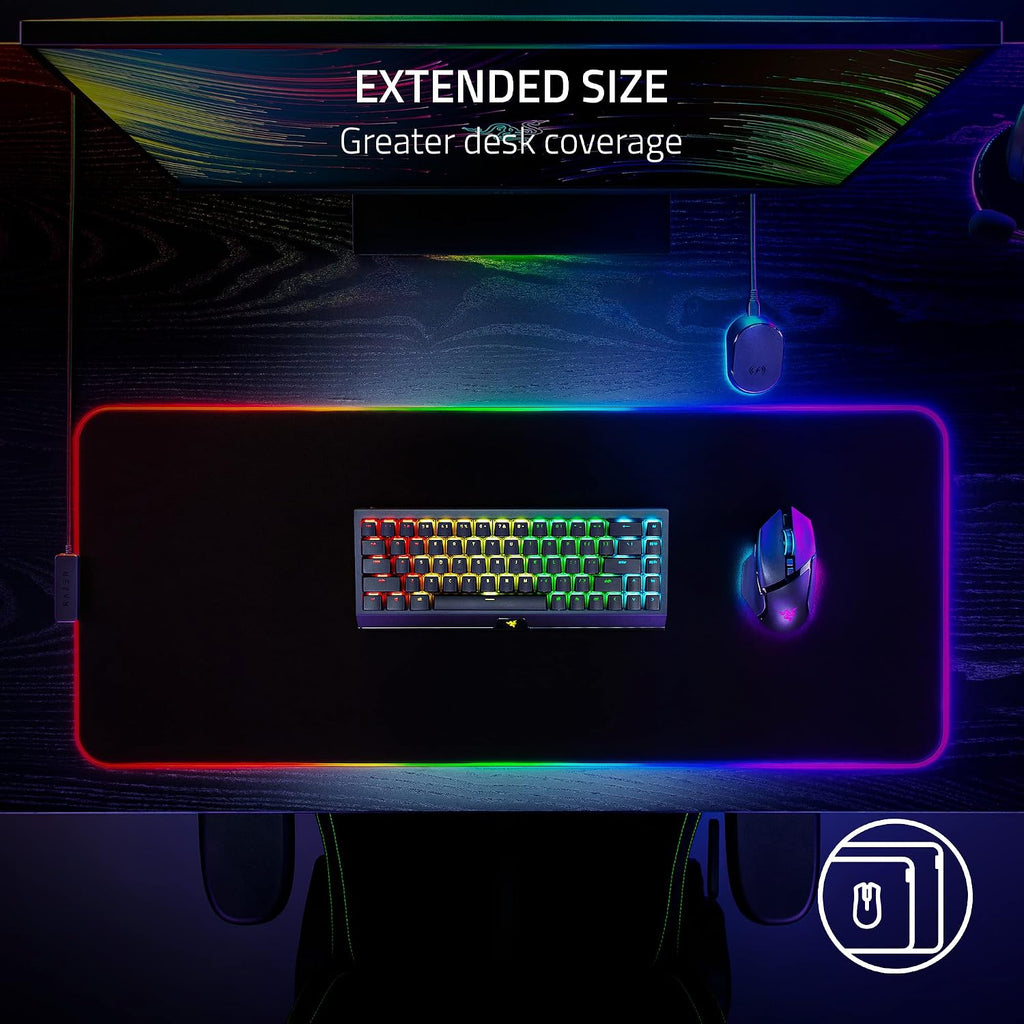 Razer Strider Chroma Hybrid Gaming Mouse Mat Chroma RGB — Black — product image 6