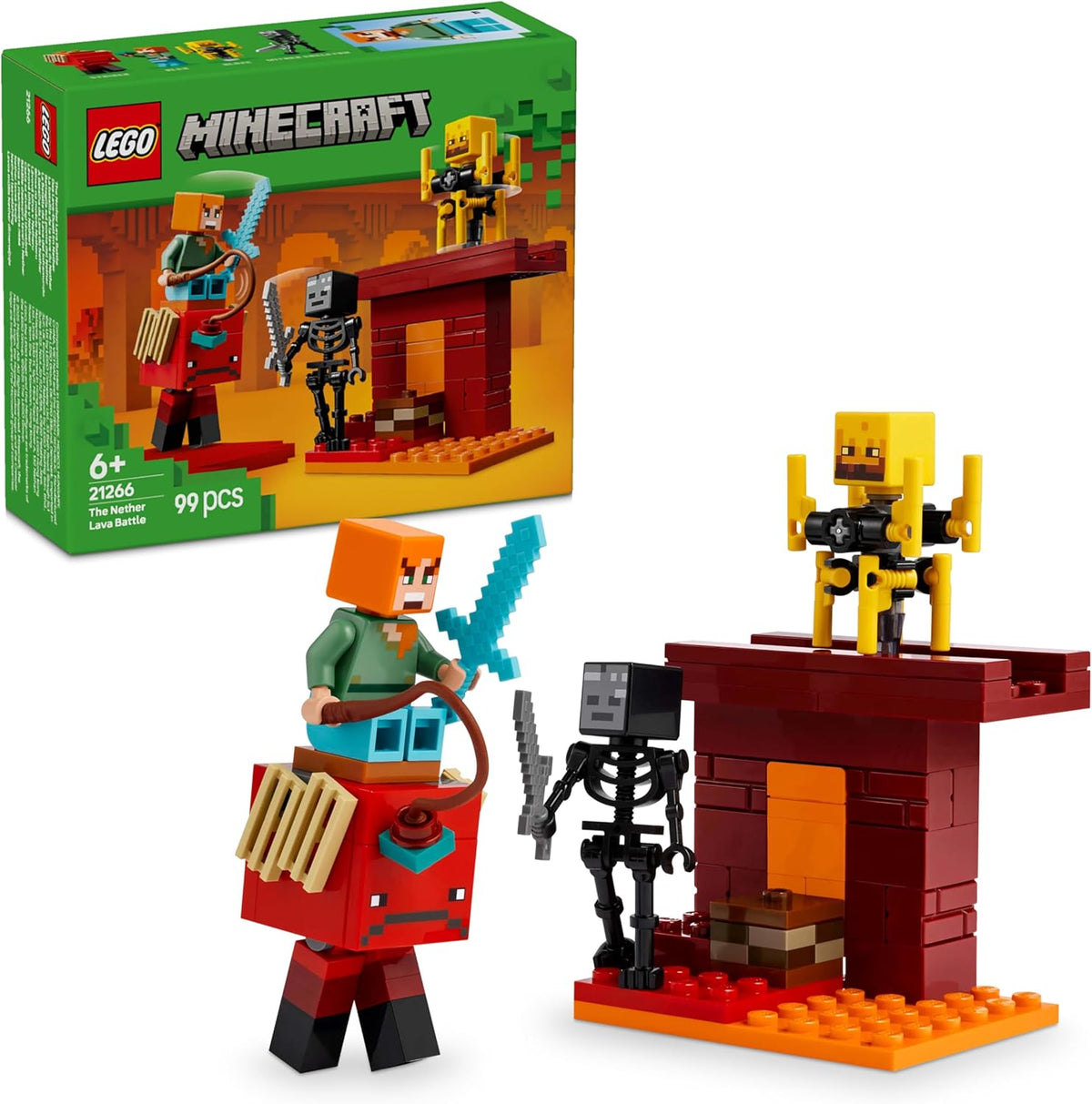 LEGO Minecraft The Nether Lava Battle 21266 — image 1