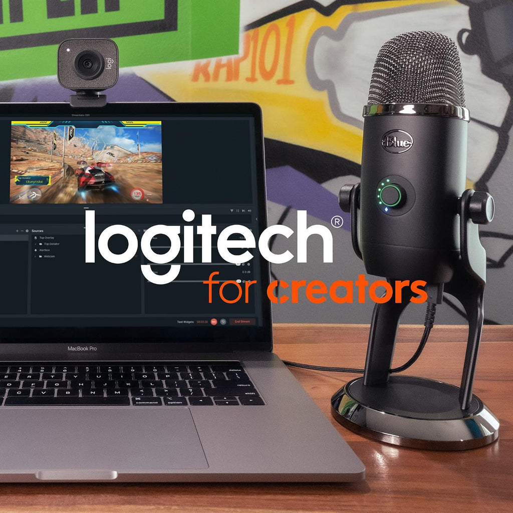 Logitech StreamCam Webcam — Graphite