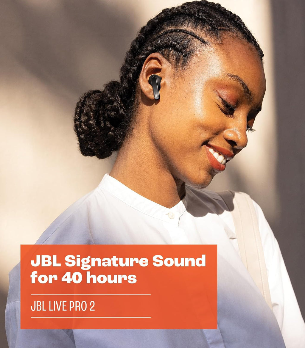 JBL Live Pro 2 True Wireless Earbuds — Silver