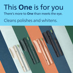 Philips SONICARE Philips One Rechargeable Toothbrush, Snow, 2 Piece Set — White
