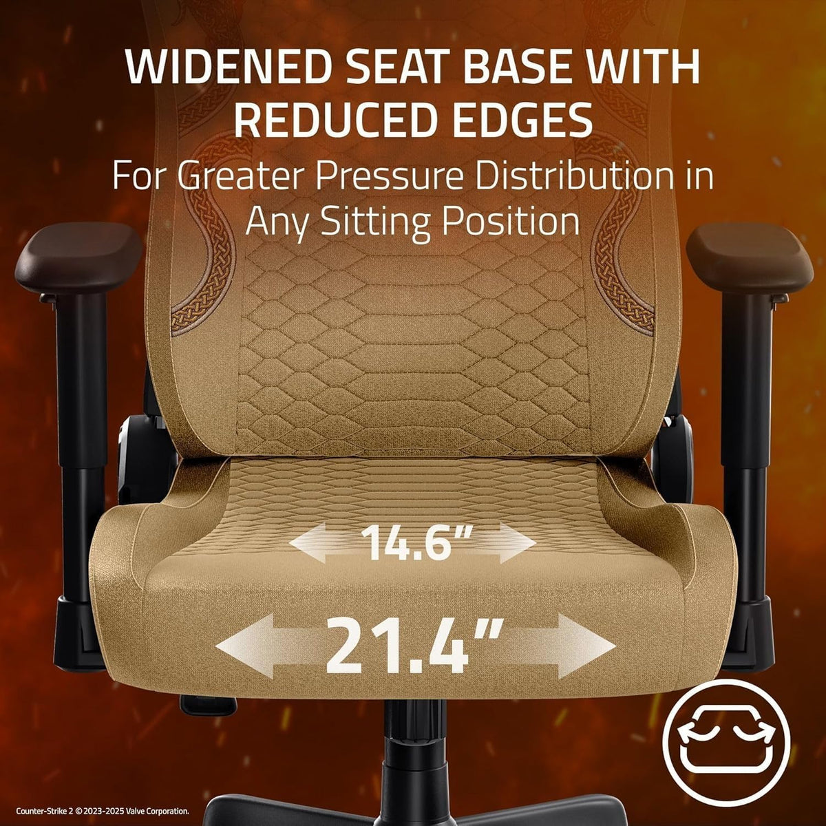 Razer Iskur V2 X Ergonomic Gaming Chair — Counter Strike 2 Edition — product image 3