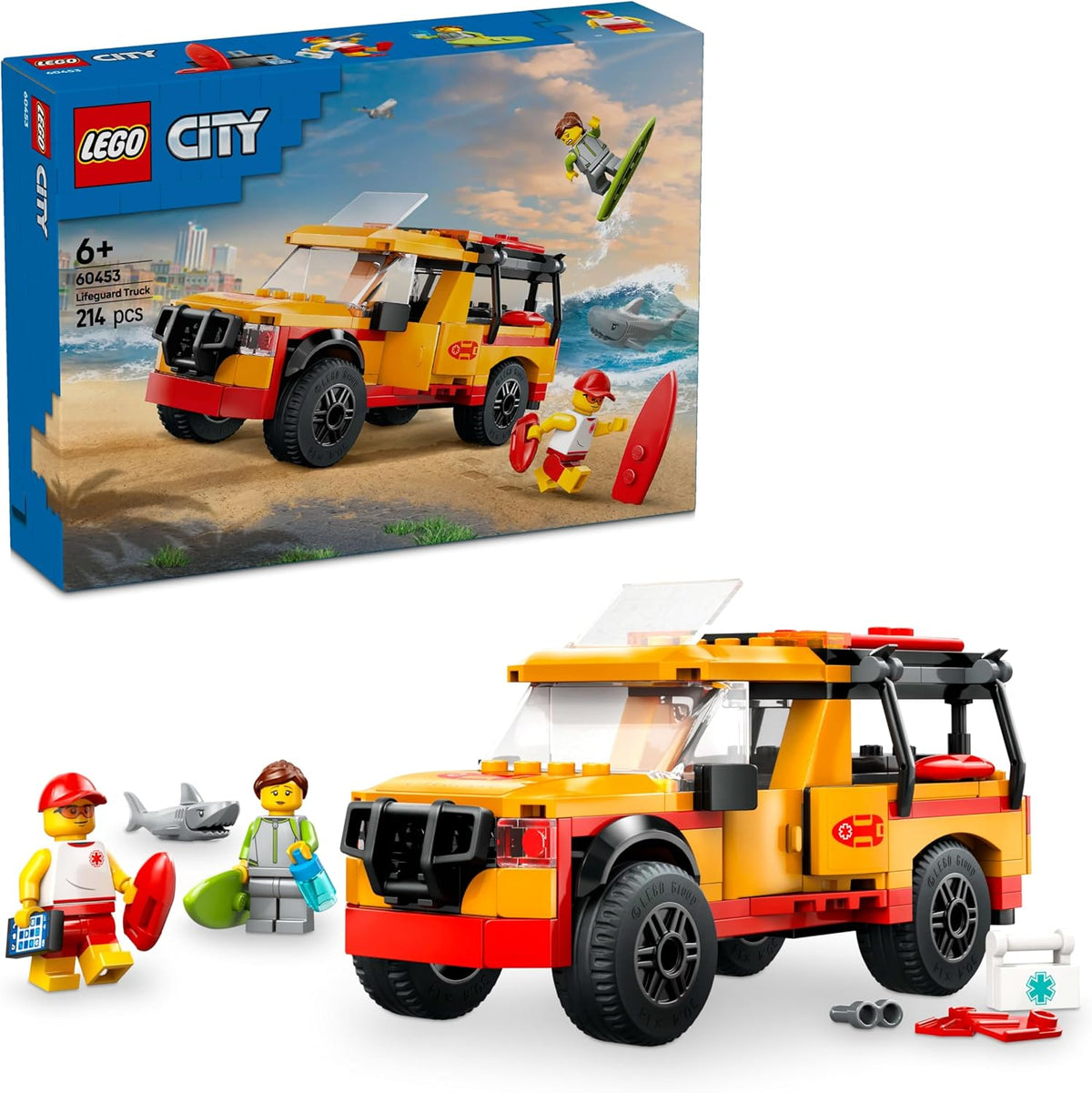 LEGO City Lifeguard Beach Rescue Truck 60453